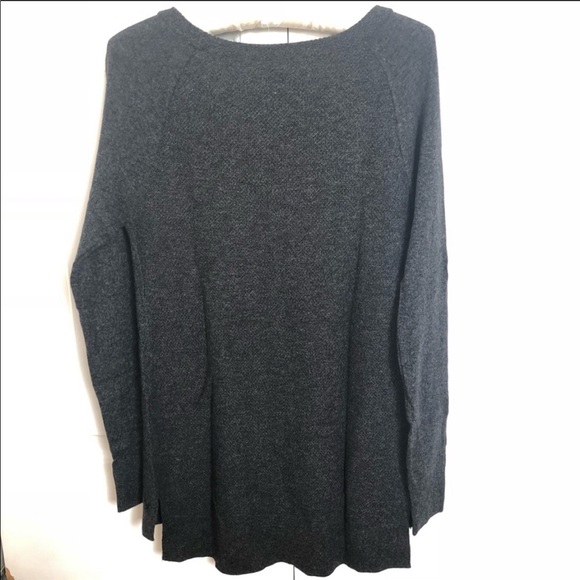 American eagle AEO dark gray pullover sweater - Picture 6 of 8